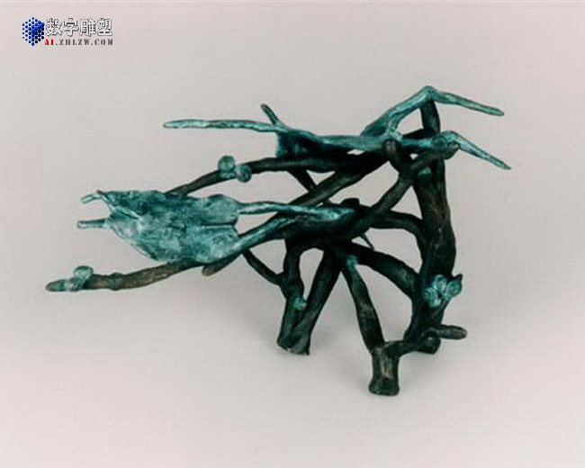 3D数字雕塑和AI艺术