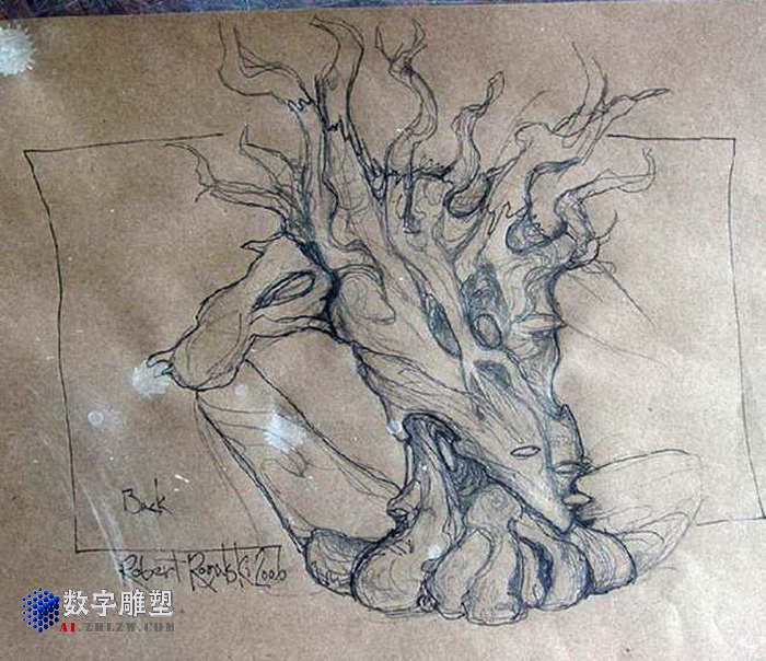 3D数字雕塑和AI艺术