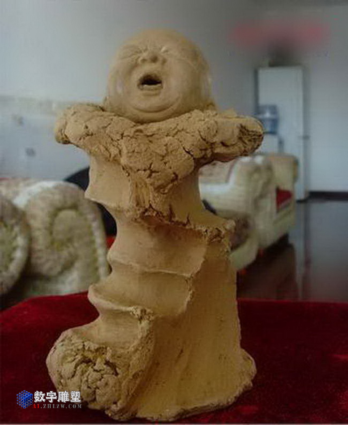 著名雕塑家李华冰泥塑作品欣赏