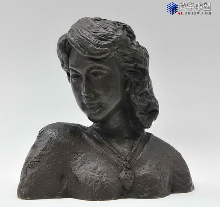 潘鹤病榻速塑作品欣赏
