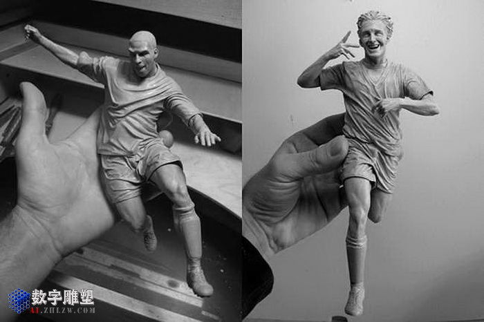 亚当·宾人像手办雕塑作品
