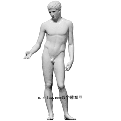 古罗马人像雕塑3D