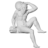 古典人像雕塑3D模型