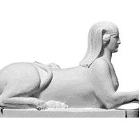 古埃及雕塑3D模型